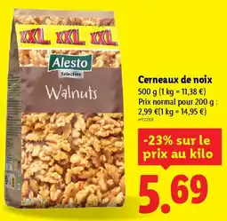 Lidl Cerneaux de noix offre