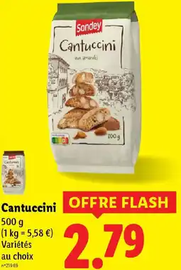 Lidl Cantuccini offre