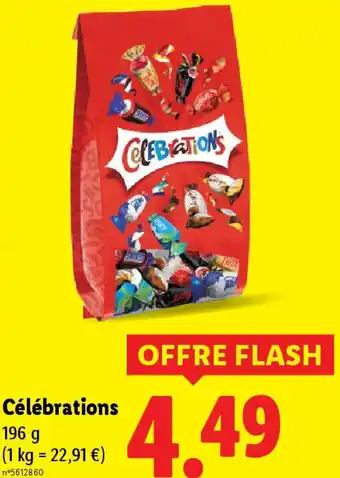 Lidl Célébrations offre