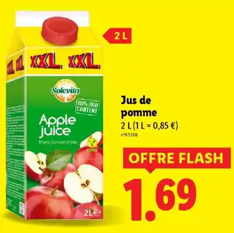 Lidl Jus de pomme offre