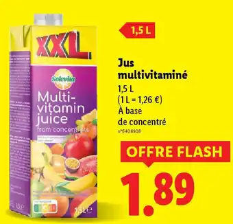 Lidl Jus multivitaminé offre