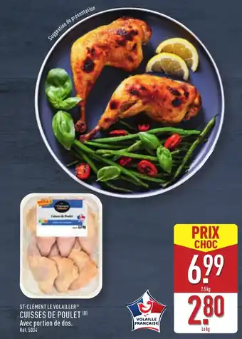 ALDI ST-CLÉMENT LE VOLAILLER® Cuisses de poulet offre