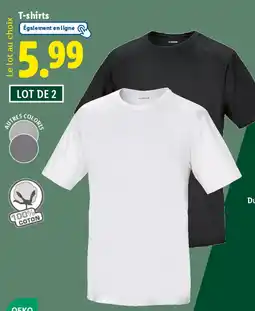 Lidl T-shirts offre