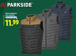 Lidl PARKSIDE Veste matelassée sans manches offre