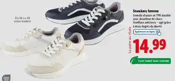 Lidl Sneakers femme offre