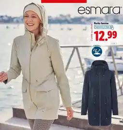 Lidl Esmara Parka femme offre