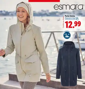 Lidl Esmara Parka femme offre