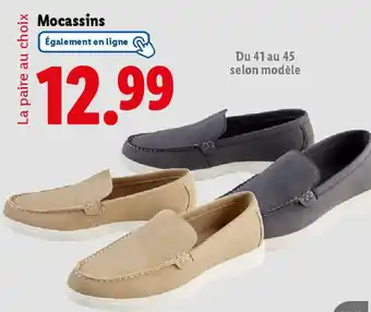 Lidl Mocassins offre