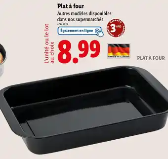 Lidl Plat à four offre