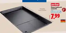 Lidl Zenker Plaque à pâtisserie extensible offre