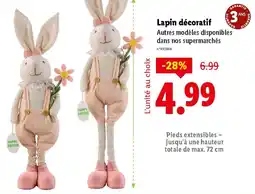 Lidl Lapin décoratif offre