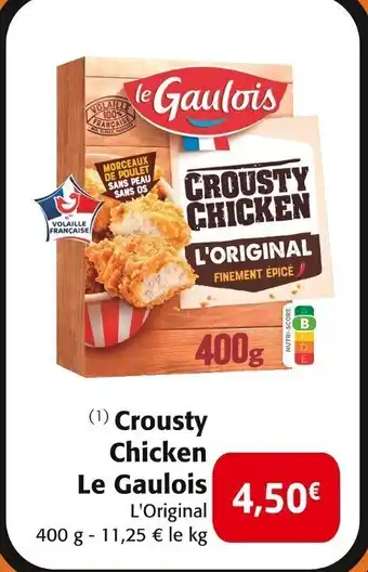 Colruyt Crousty Chicken Le Gaulois offre