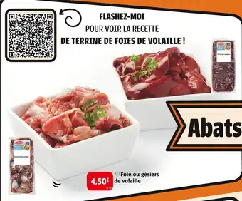 Colruyt Foie ou gésiers de volaille offre