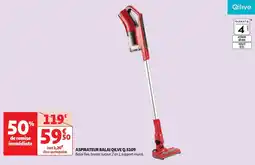 Auchan Supermarché Aspirateur balai qilve Q.5109 offre