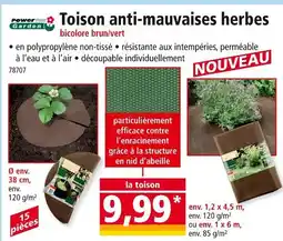 Norma Powertec Garden Toison anti-mauvaises herbes offre