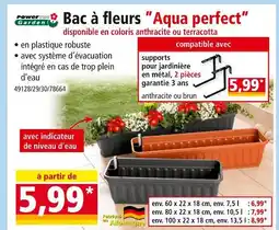 Norma Power Garden Bac à fleurs Aqua perfect offre