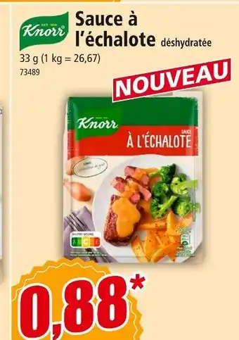 Norma KNORR Sauce à l'échalote déshydratée offre