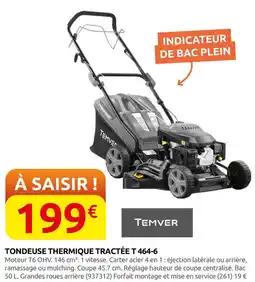 Rural Master Tondeuse thermique tractée t 464-6 offre