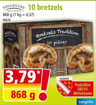 Norma POULAILLON 10 bretzels offre