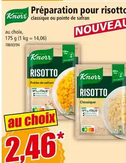 Norma KNORR Préparation pour risotto offre