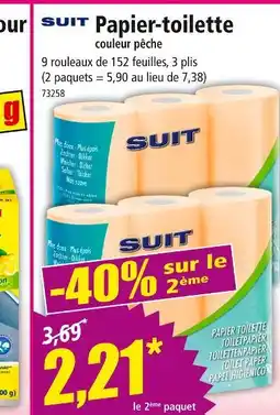 Norma SUIT Papier-toilette offre