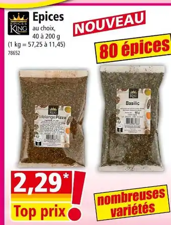 Norma EPICES KING Epices offre