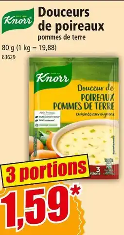 Norma KNORR Douceurs de poireaux offre