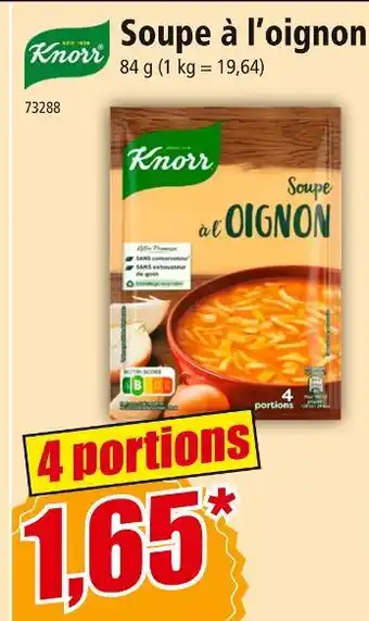 Norma Knorr Soupe à l'oignon offre