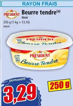 Norma PRESIDENT Beurre tendre offre