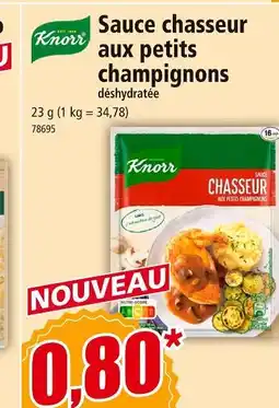 Norma Knorr Sauce chasseur aux petits champignons offre