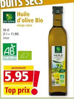 Norma BIO SONNE Huile d'olive bio offre