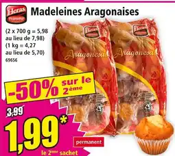 Norma HERAS Madeleines Aragoneses offre