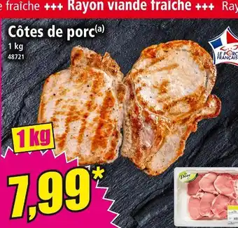 Norma Côtes de porc offre