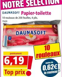 Norma DAUNASOFT Papier-toilette offre