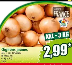 Norma Oignons jaunes offre