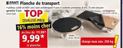 Norma Kraft Planche de transport offre