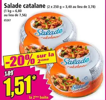 Norma Salade catalane offre