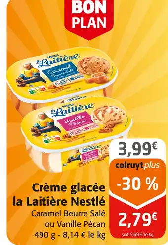 Colruyt LA LAITIÈRE NESTLÉ Crème glacée offre