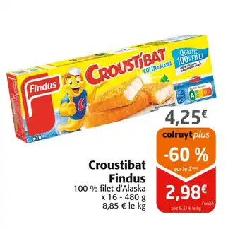 Colruyt FINDUS Croustibat offre