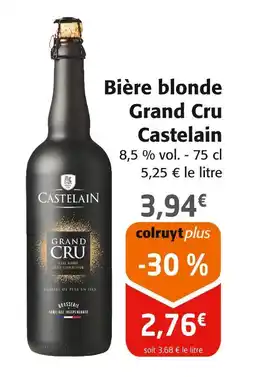 Colruyt CASTELAIN Bière blonde grand cru offre