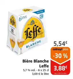 Colruyt Leffe Bière Blanche offre