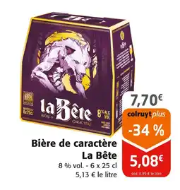 Colruyt LA BETE Bière de caractère offre