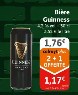 Colruyt GUINESS Bière offre