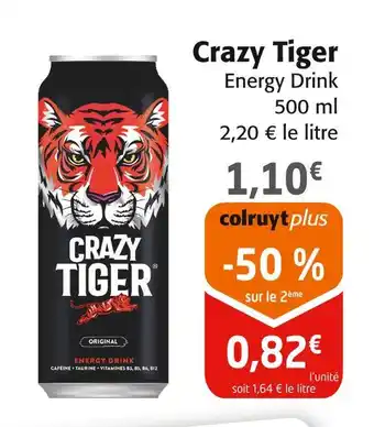 Colruyt Crazy Tiger offre