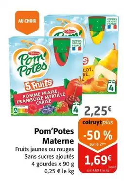 Colruyt Materne Pom'potes offre