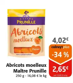 Colruyt Maître Prunille Abricots moelleux offre