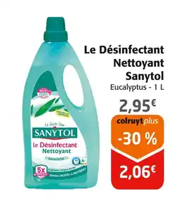 Colruyt SANYTOL Le désinfectant nettoyant offre