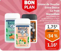 Colruyt LE PETIT MARSEILLAIS Crème de douche extra douce offre