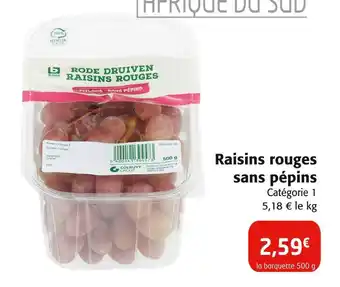 Colruyt Raisins rouges sans pépins offre