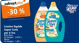 Colruyt Super Croix Lessive liquide par X-Tra offre